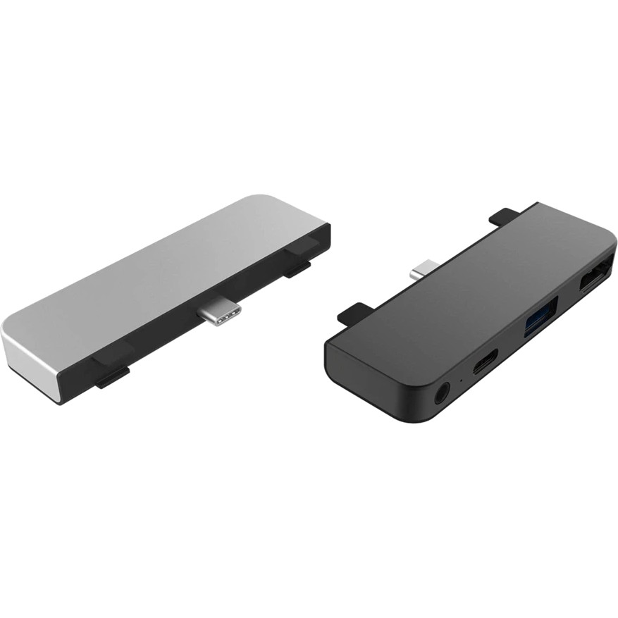 USB-хаб HyperDrive 4-in-1 USB-C Hub для iPad Pro (2020) серый (Space Gray)
