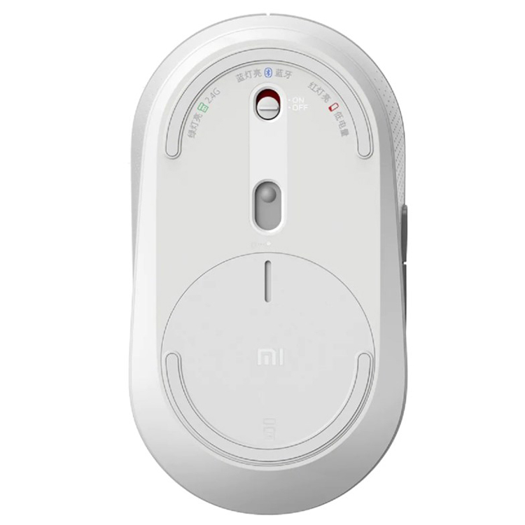 Беспроводная компьютерная мышь Xiaomi Mi Dual Mode Wireless Mouse Silent Edition белая