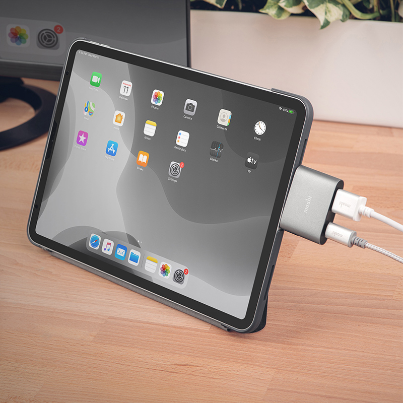 Переходник Moshi USB-C to HDMI серый (99MO084272)