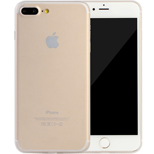Чехол Memumi Ultra Slim 0.3 для iPhone 7 Plus / 8 Plus белый полупрозрачный