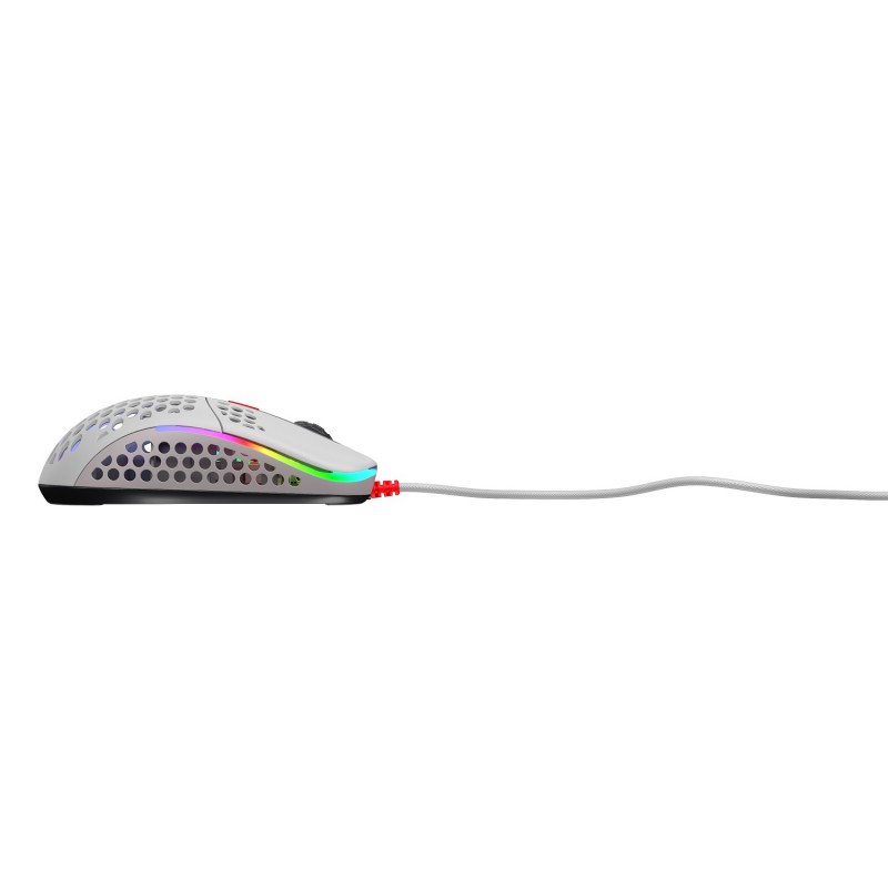 Игровая мышь Xtrfy M42 c RGB подсветкой белая (Retro)