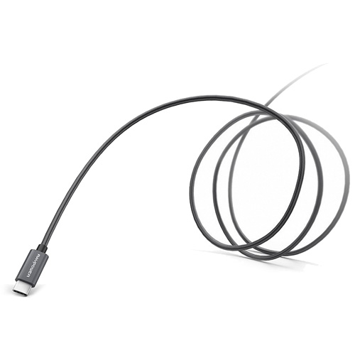 Кабель RAVpower Carbon USB-A to USB-C 1.8 метра (RP-TPC005) чёрный