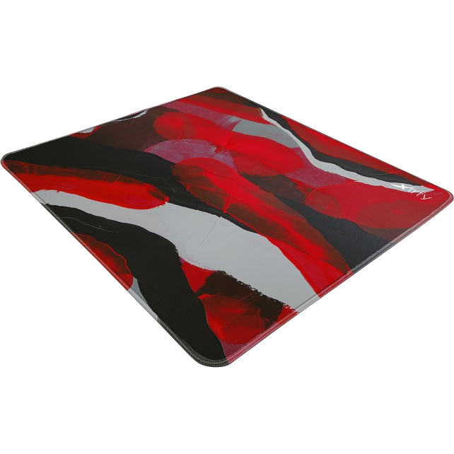 Игровой коврик для мыши Xtrfy GP4 Large Mousepad красный (Abstract Retro)