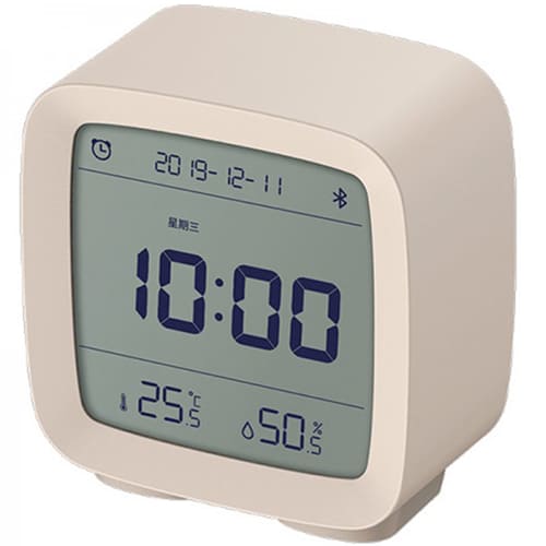 Умный будильник с термометром Qingping Bluetooth Alarm Clock CGD1 Бежевый (Beige)