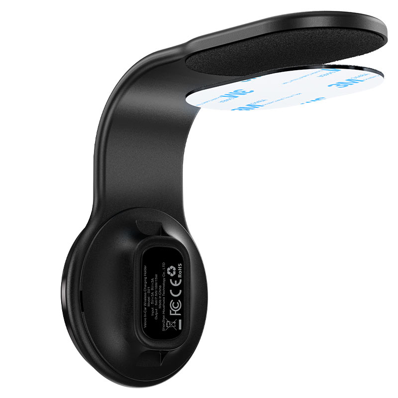 Автодержатель с функцией беспроводной зарядки Acefast D21 Fast Wireless Charger Magnetic Car Holder (AF-D21-BK)