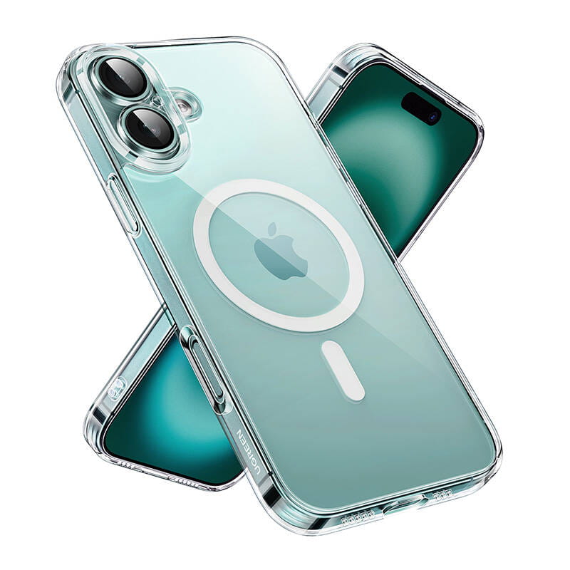 Чехол Ugreen CA109 Classy Clear Magnetic Protective Case для iPhone 16 прозрачный (45925)
