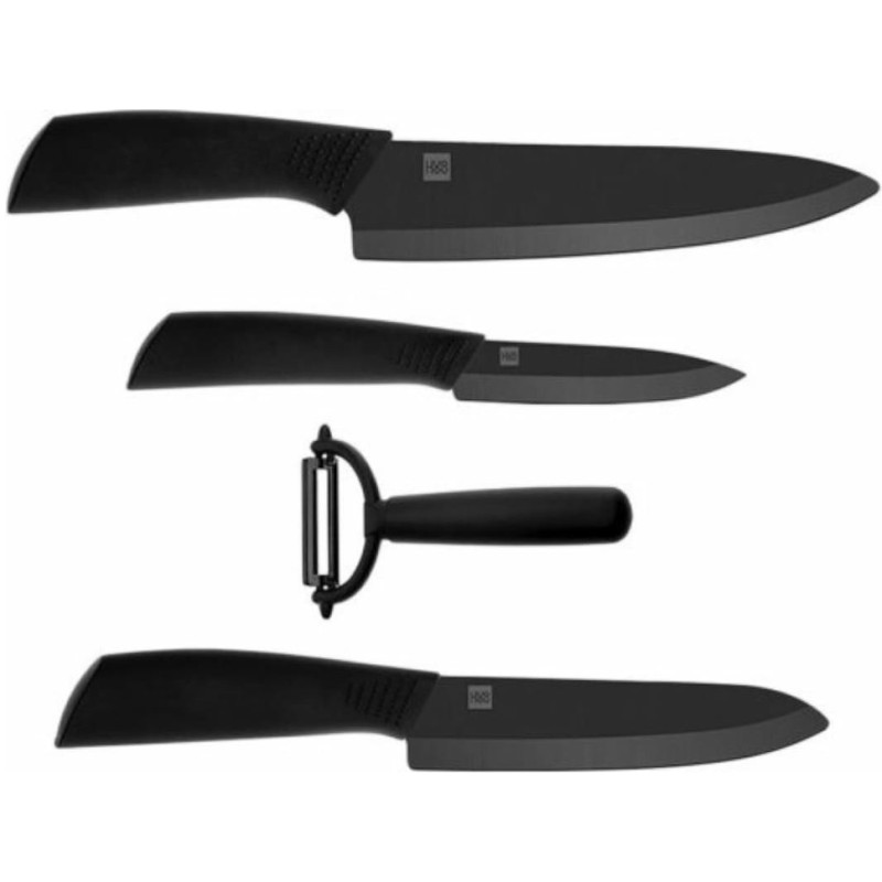 Набор керамических ножей HuoHou 3+1 Ceramic Kitchn Knife Set (HU0010)