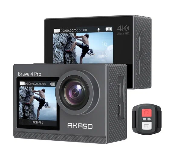 Экшн-камера AKASO BRAVE 4 PRO