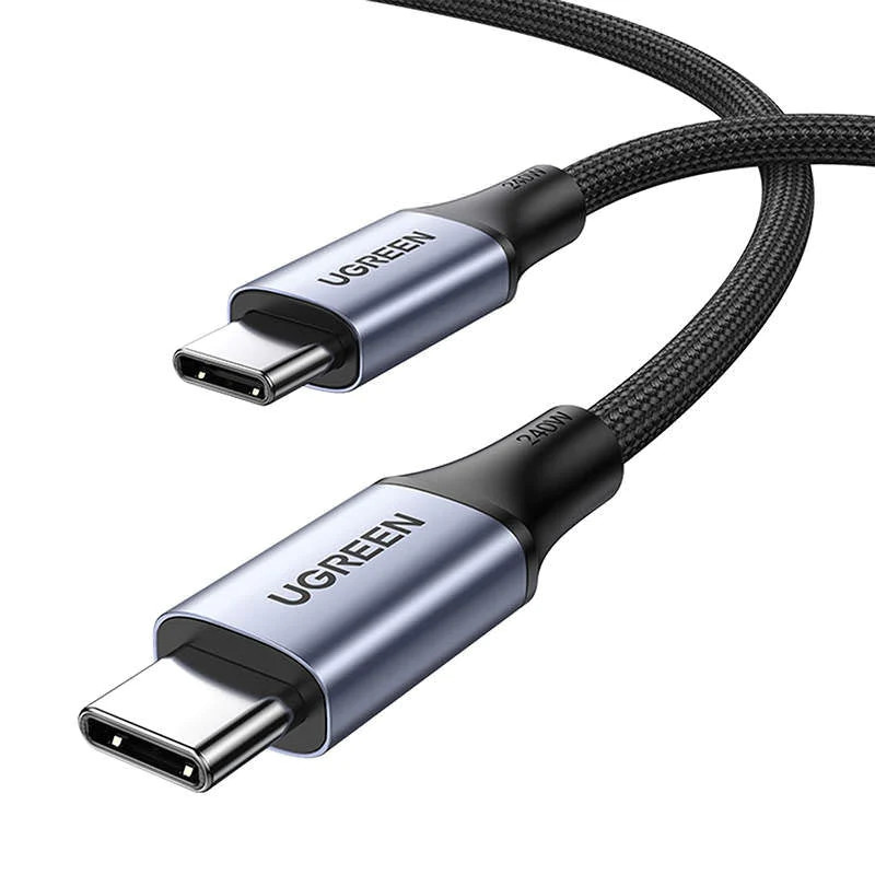 Кабель UGREEN US535 (15311) USB-C - USB-C 240W PD - 1 метр