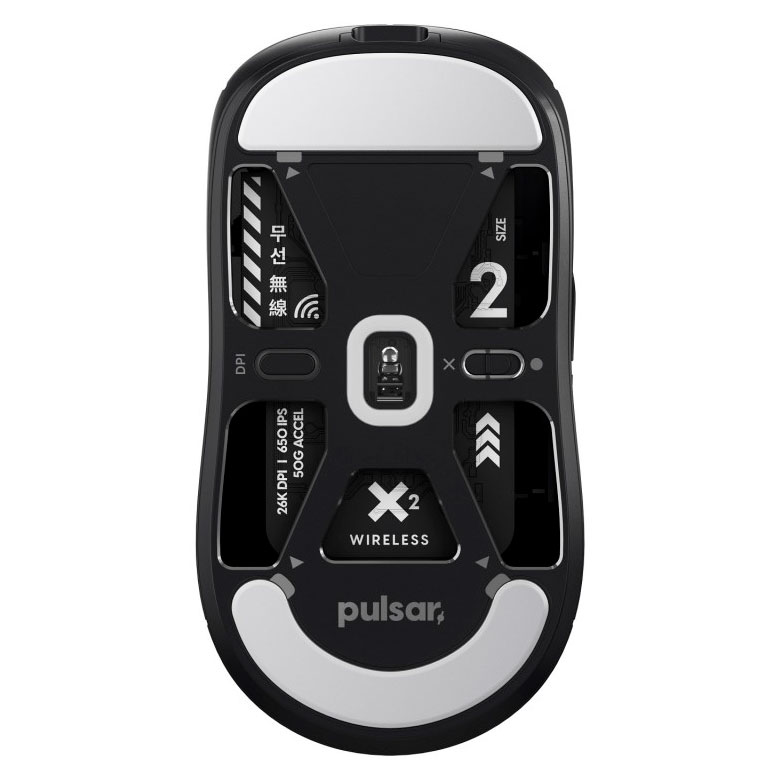 Игровая мышь Pulsar X2 Wireless Mini черная