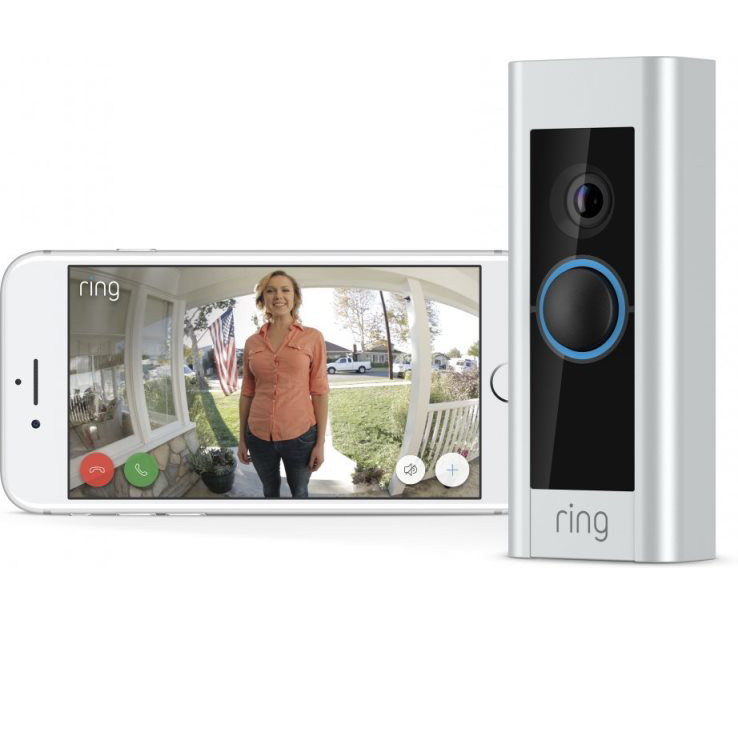 Умный дверной звонок Ring Video Doorbell Pro with Plug-in adapter 220В