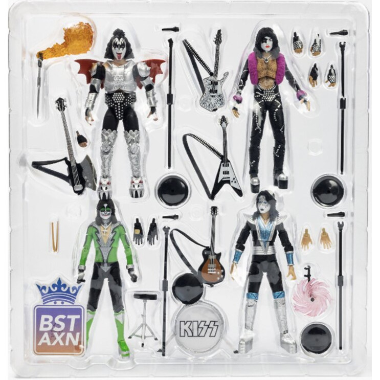 Фигурка Kiss BST AXN Signature Colors 4 шт