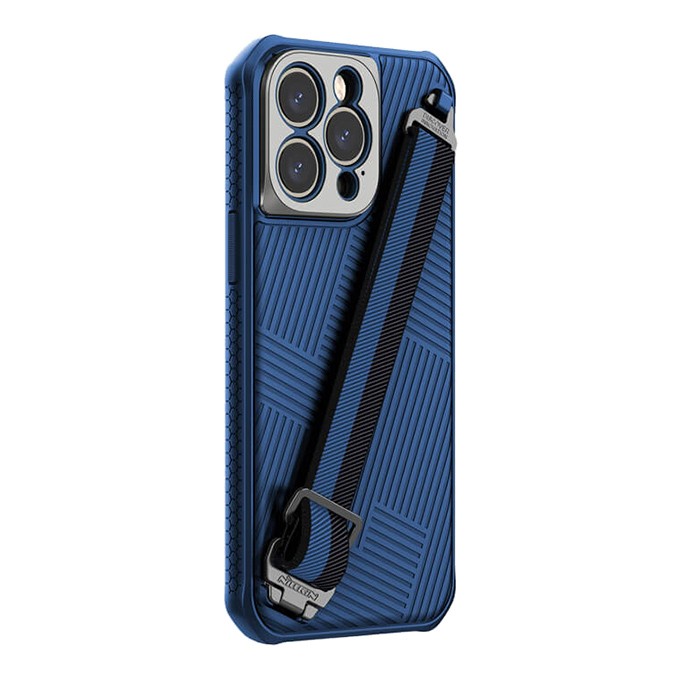 Чехол Nillkin Strap для iPhone 14 Pro Max синий