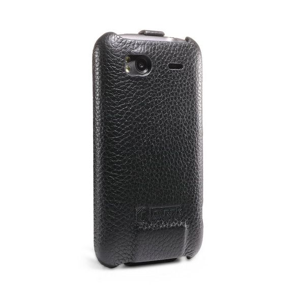 Кожаный чехол iCarer для HTC Sensation Черный