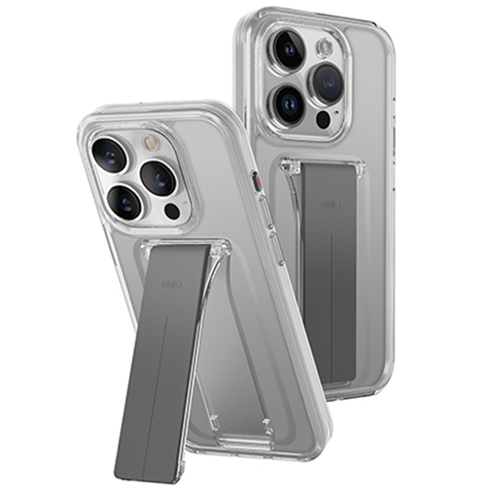 Чехол Uniq Heldro Mount для iPhone 15 Pro Max прозрачный (Clear)