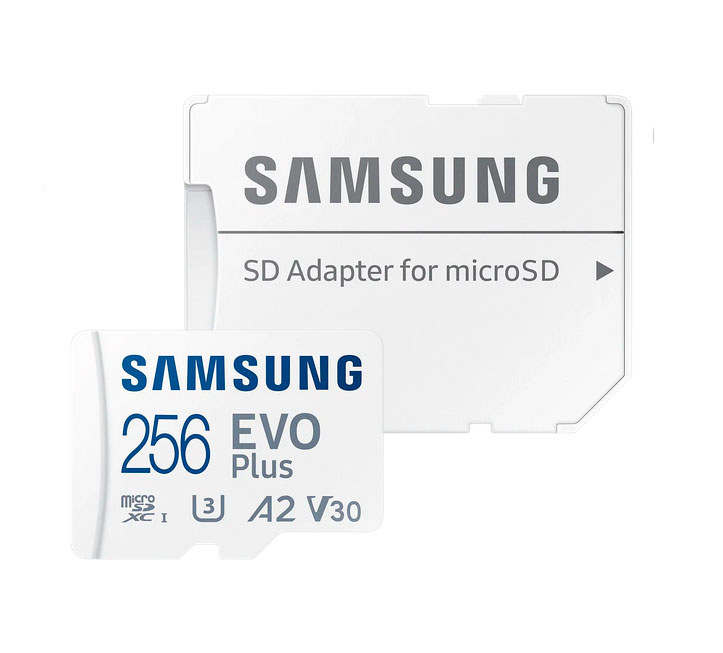 Карта памяти Samsung EVO Plus microSDXC Memory Card 256Gb Class10