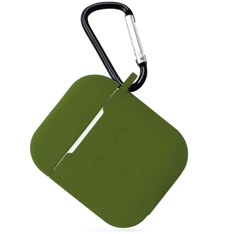 Чехол Guardi Soft Touch Protective Case для Airpods 1/2 хаки