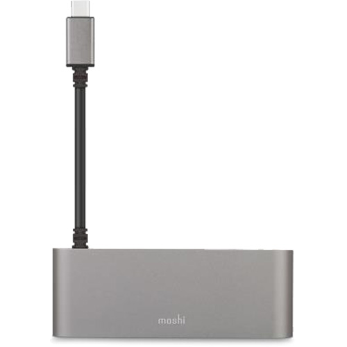 Переходник Moshi USB-C Multimedia Adapter серый космос