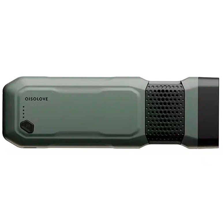Электронный отпугиватель комаров SOLOVE P6 с функциями Power Bank и фонарика зелёный