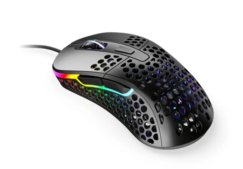 Игровая мышь Xtrfy M4 c RGB подсветкой чёрная