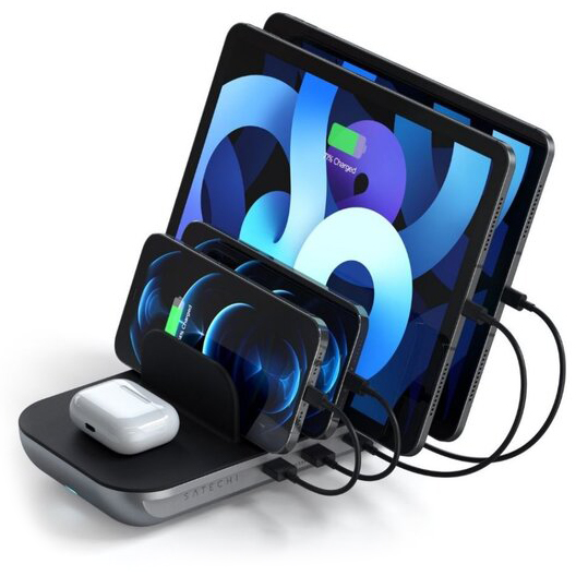 Зарядная док-станция Satechi Dock5 Multi-Device Charging Station (ST-WCS5PM-EU)