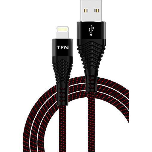 Кабель TFN 8pin (Lightning-USB) Forza (1 метр) чёрный