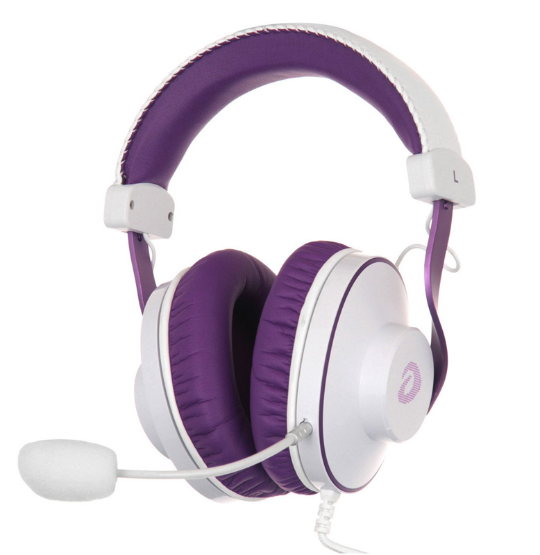 Наушники DAREU EH745s игровые с микрофоном белые