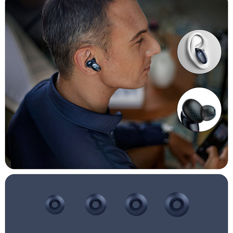Беспроводные наушники UGREEN WS108 (50648) HiTune X5 True Wireless Stereo Earbuds тёмно-синие