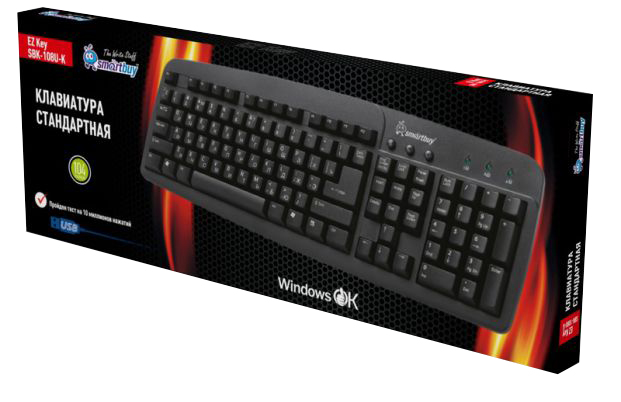 Клавиатура Smartbuy SBK-108P-K