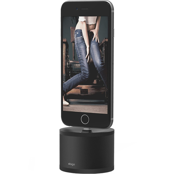Док-станция Elago D Stand Charging Station для Apple TV Remote, iPhone, iPad mini чёрная