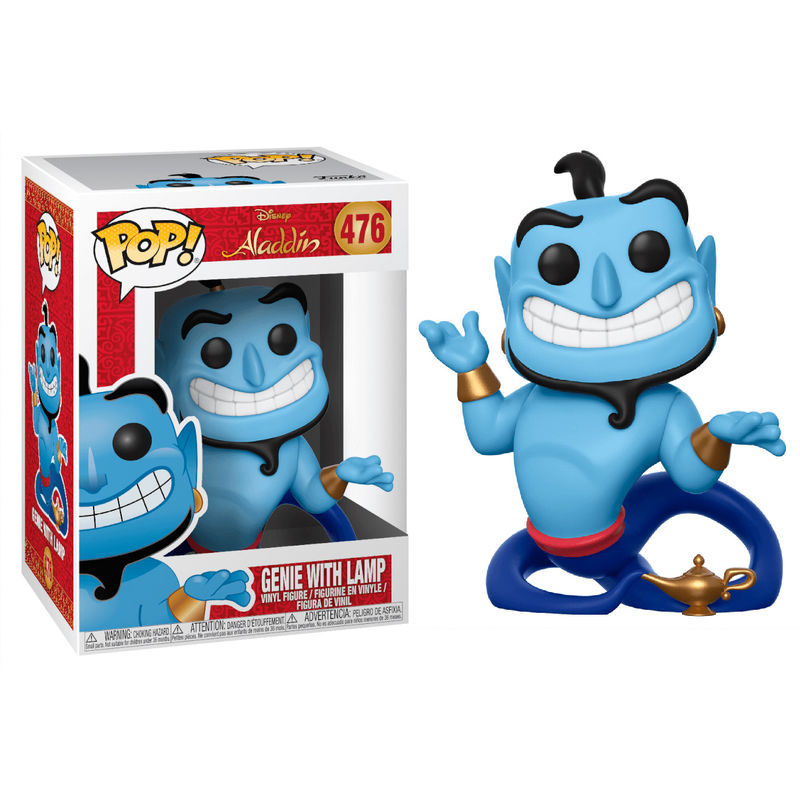 Коллекционная фигурка Funko POP! Disney Aladdin Genie with Lamp (476) 35757