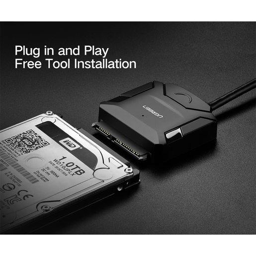 Конвертер Ugreen CR108 (20611) USB - SATA для жестких дисков