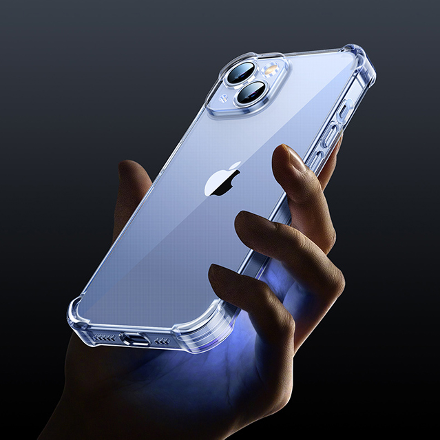 Чехол Ugreen LP717 Cushion Protective Case для iPhone 15 прозрачный (25384)