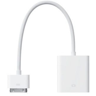Apple iPad Dock Connector to VGA Adapter