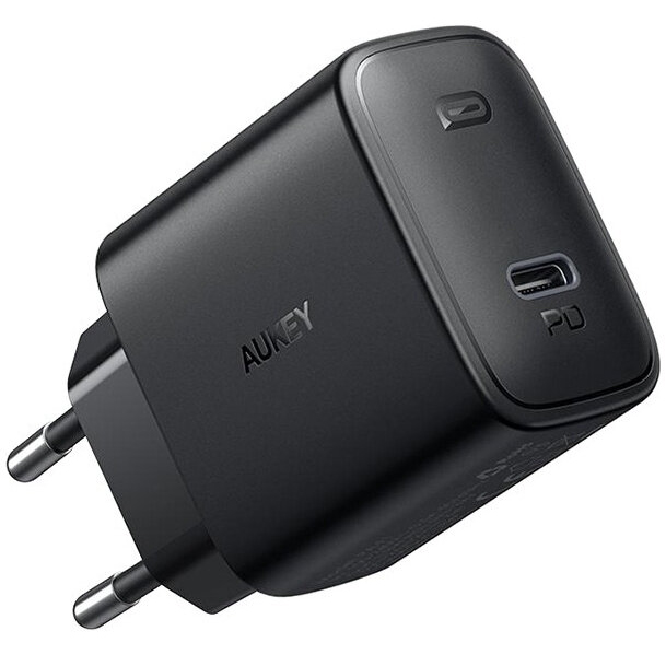 Сетевое зарядное устройство Aukey Swift Mix PD 30W USB-C чёрное (PA-F2)