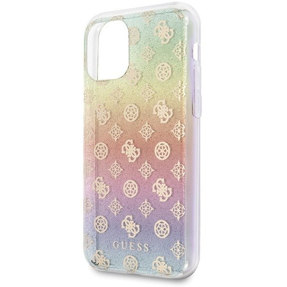 Чехол Guess 4G Peony Hard для iPhone 11 Pro Iridescent Multicolor