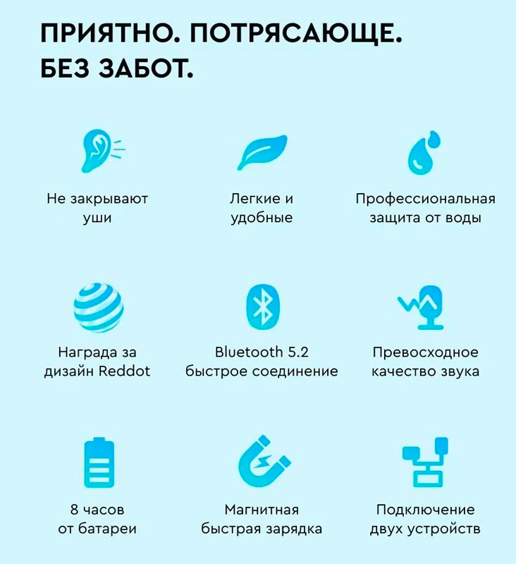 Наушники Haylou BC01 черные
