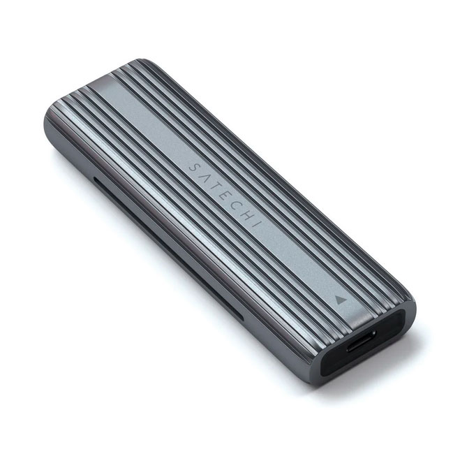 Внешний корпус Satechi USB-C NVME AND SATA SSD ENCLOSURE. Цвет: серый космос