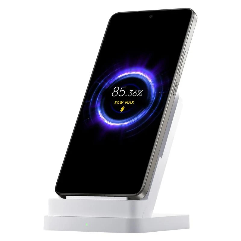 Беспроводное зарядное устройство Xiaomi 50W Wireless Charging Stand Pro белое