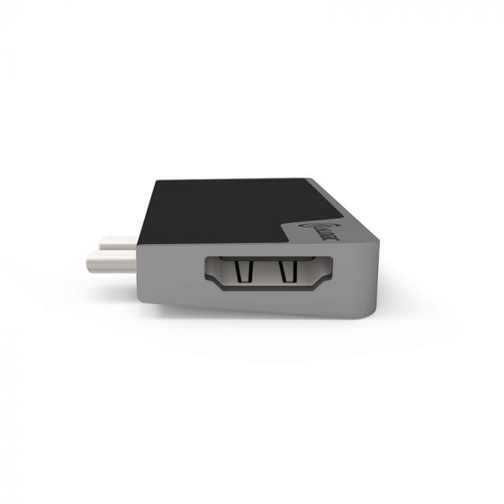 Мульти хаб ALOGIC USB-C Dock Nano Gen 2 серый космос