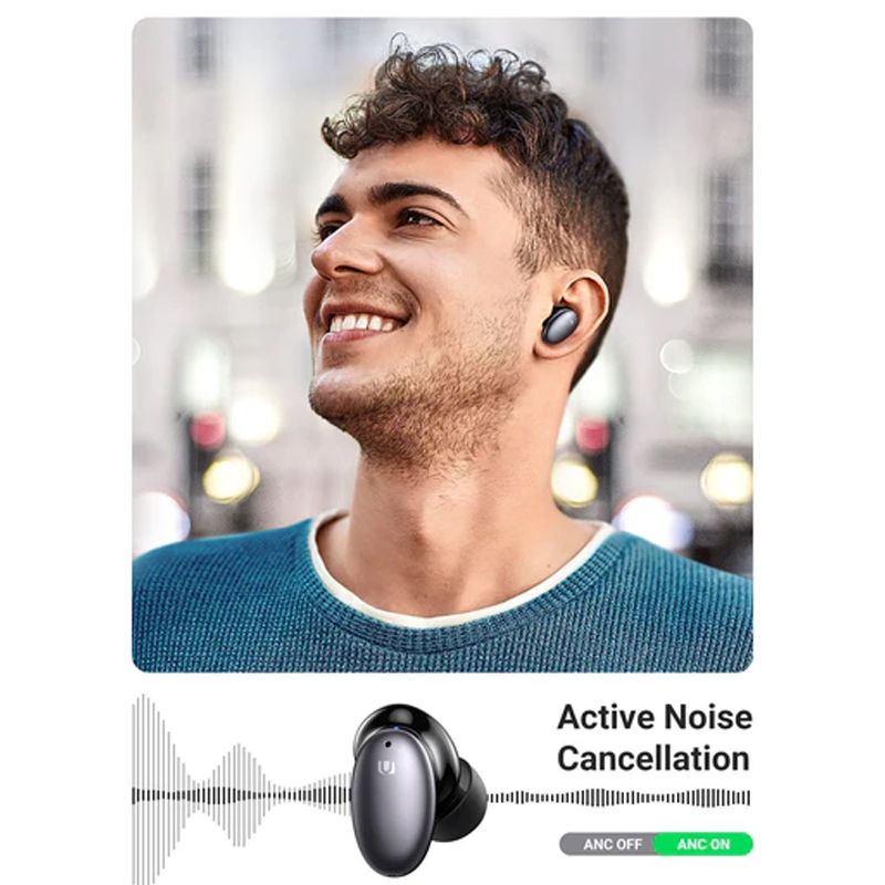 Беспроводные наушники UGREEN WS118 (90242) HiTune X6 ANC True Wireless Earbuds чёрные