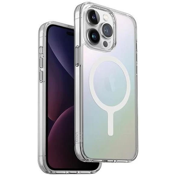 Чехол Uniq Lifepro Xtreme AF MagSafe для iPhone 15 Pro Max радужный (Iridescent)