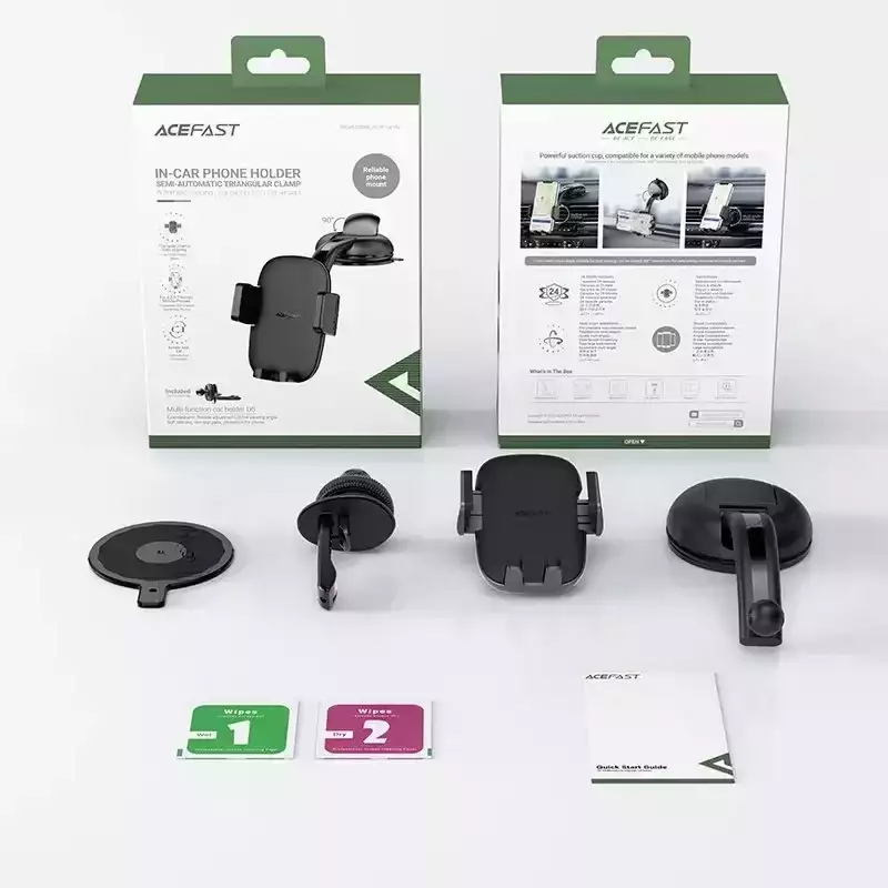 Автомобильный держатель ACEFAST D5 Multi-function Car Phone Holder чёрный