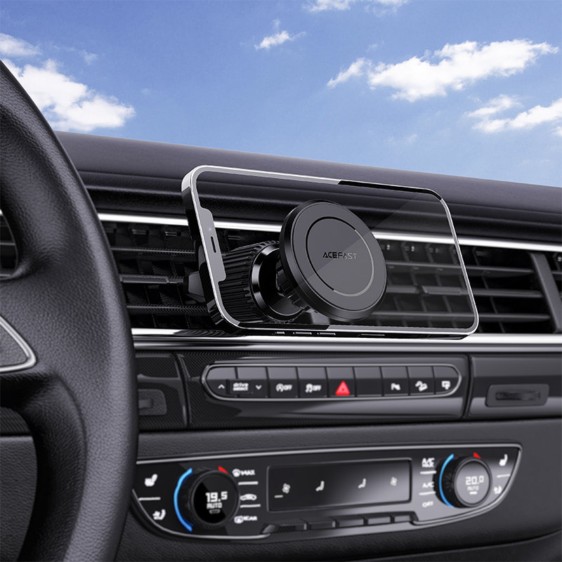 Автомобильный держатель ACEFAST D6 Magnetic Car Phone Holder чёрный