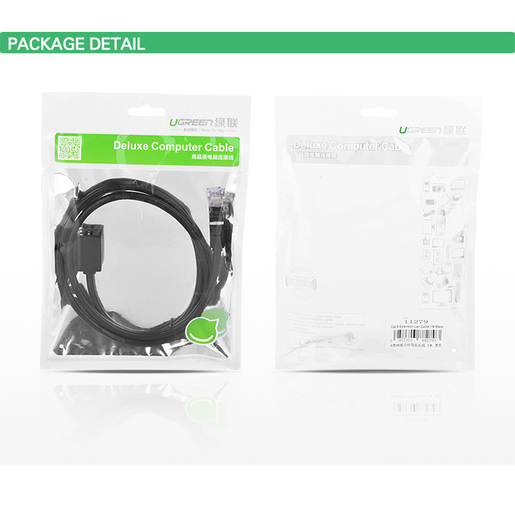 Кабель-удлинитель Ugreen NW112 Ethernet RJ45  - 1 м
