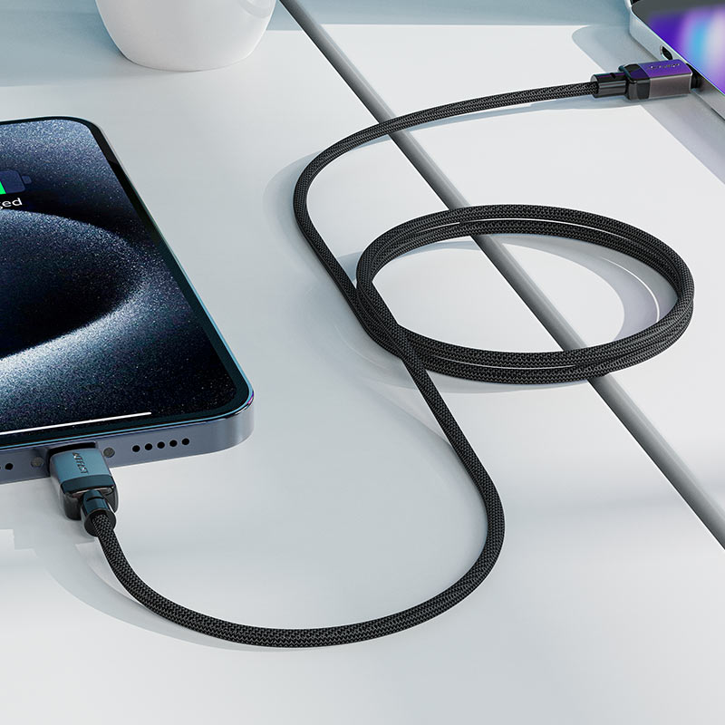 Кабель Acefast C9-03 USB-C to USB-C Charging Cable (1,2 метра) чёрный (AF-C9-03-BK)