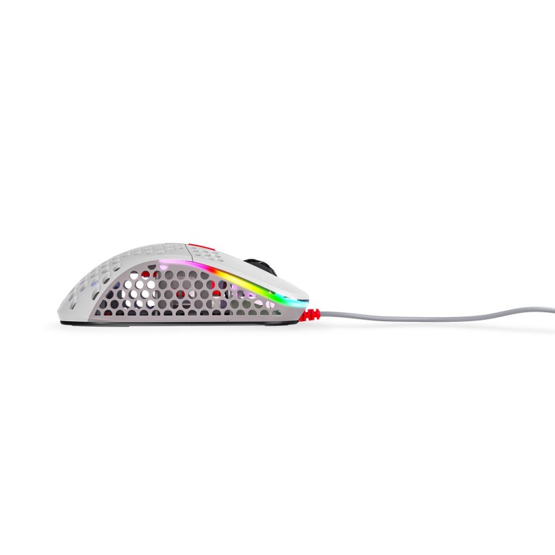 Игровая мышь Xtrfy M4 c RGB подсветкой белая (Retro)