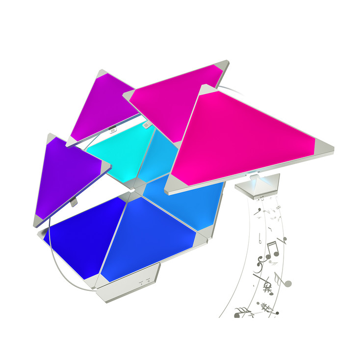 Дополнительный модуль Nanoleaf Rhythm для системы освещения Nanoleaf Aurora