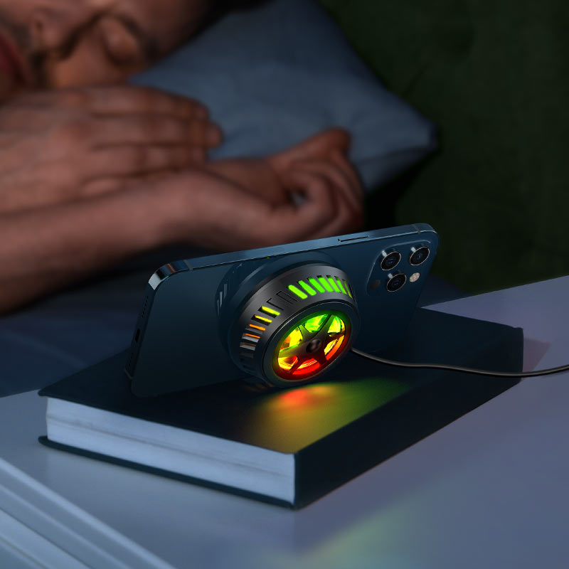 Беспроводное зарядное устройство с охлаждающей системой Acefast E2 Cooling Wireless Charger (AF-E2-BK)