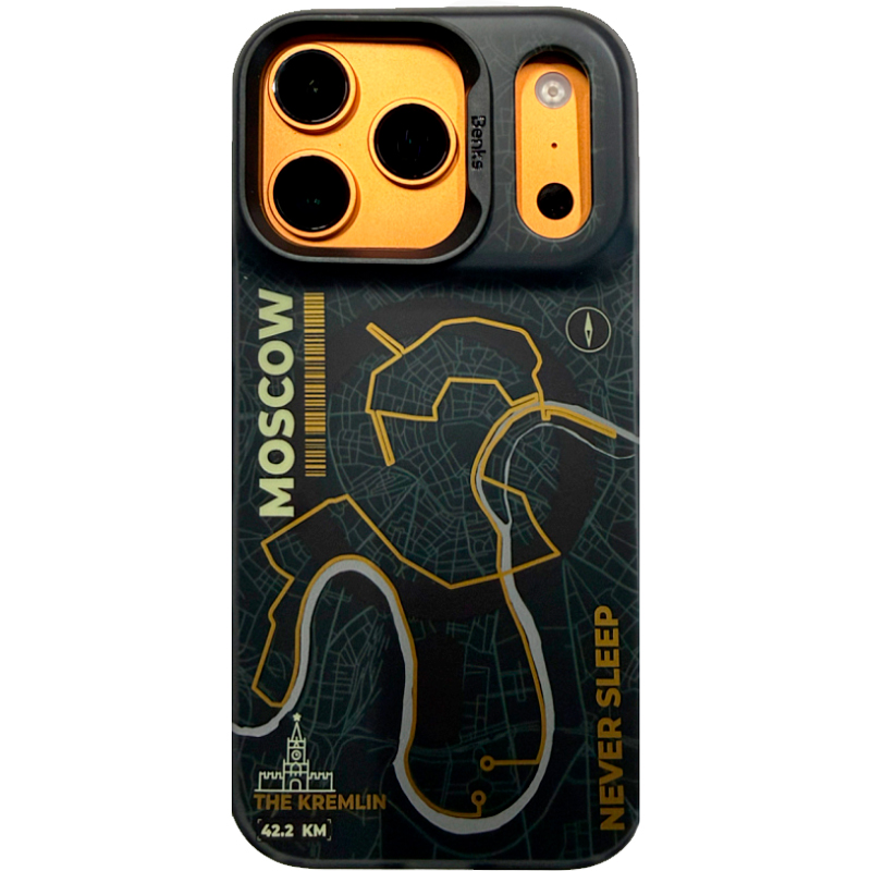 Чехол Benks для iPhone 17 Pro - Moscow City силиконовый (magsafe)
